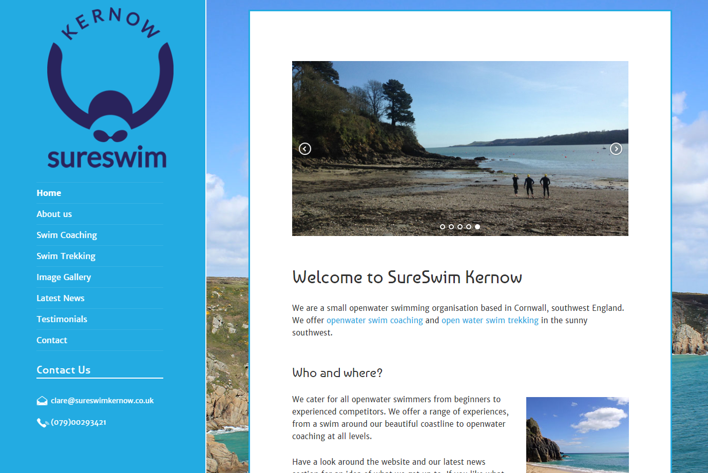 SureSwim Kernow screenshot